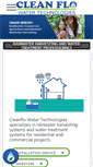 Mobile Screenshot of harvestingrainwater.ca